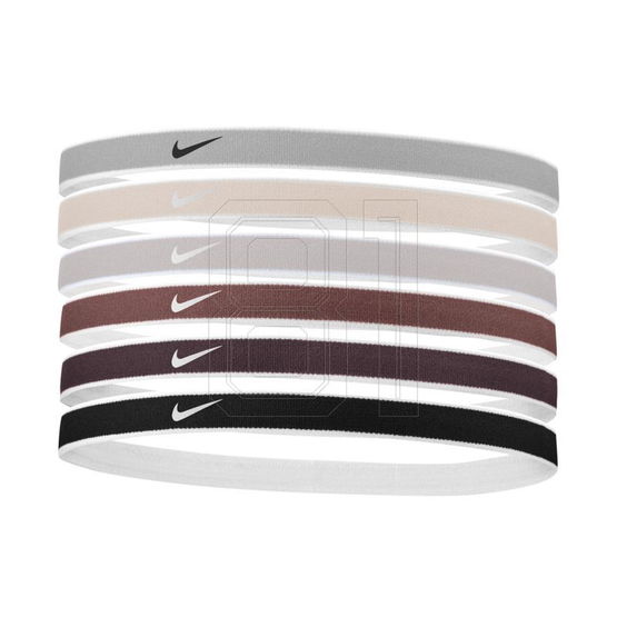 Sportinės plaukų juostelės Nike, 6 dalių rinkinys