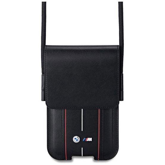 Telefono dėklas juodas su raudonomis BMW detalėmis (HRT192154)
