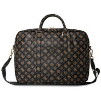 Nešiojamojo kompiuterio krepšys Guess, juodas, 16″, su logotipu (HRT192146)