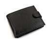 Elegant black leather wallet SOLIER SW03