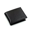 Elegant black leather wallet SOLIER SW03B