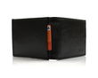 Elegant black leather wallet SOLIER SW03B