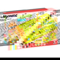 Magnetinis 2 viename labirintas ir kinų šaškės žaidimas