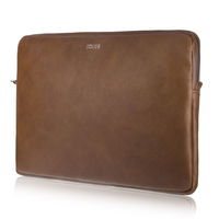 Natūralios odos nešiojamojo kompiuterio dėklas 15' Solier Vintage Brown