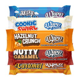 Baltyminiai batonėliai Wispy“ 10 x 55 g