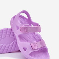 Violetinės spalvos patogios putų basutės vaikams (BSB37109)