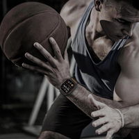 Juodas nailoninis dirželis Apple Watch 44–49 mm laikrodžiui
