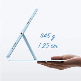 Mėlynas apsauginis atverčiamas dėklas iPad planšetėms