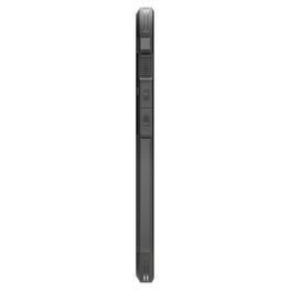 Permatomas pilkšvas atsparus iPhone 16e dėklas su MagSafe funkcija