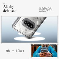 Permatomas apsauginis dėklas Nothing Phone 3A telefonui