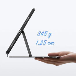 Juodas apsauginis dėklas iPad 10.9 ir 11 planšetėms