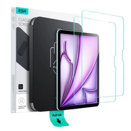 Grūdinto stiklo apsauga iPad Air 13 ekranui, 2 vnt.