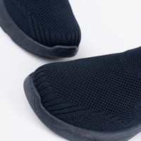 Sportiniai moteriški bateliai tamsiai mėlynos spalvos (POL86571)