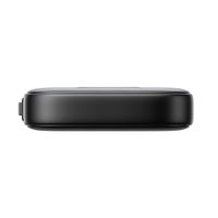 Išorinė baterija su Lightning ir USB-C laidais, juoda, 10000 mAh