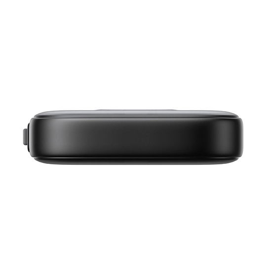 Išorinė baterija su Lightning ir USB-C laidais, juoda, 10000 mAh