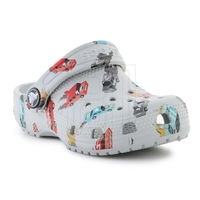 Šlepetės vaikams Crocs su lenktyninių automobilių raštu (SW1524081)