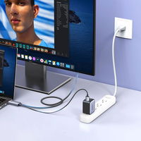 HDMI į DisplayPort pilkas kabelis, 2 m, 4K 60 Hz vaizdui