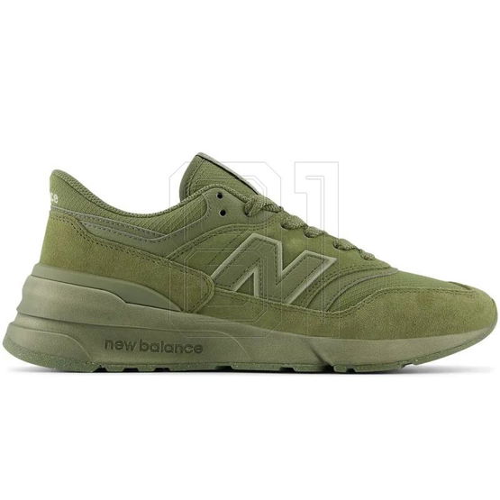 Sportiniai batai vyrams žali zomšiniai New Balance 997 laisvalaikiui (SW1315217)