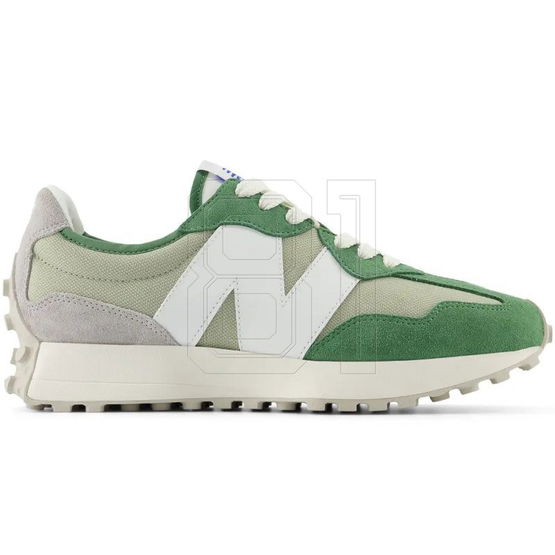 Sportiniai bateliai New Balance 327 žalios spalvos iš zomšos (SW1315231)