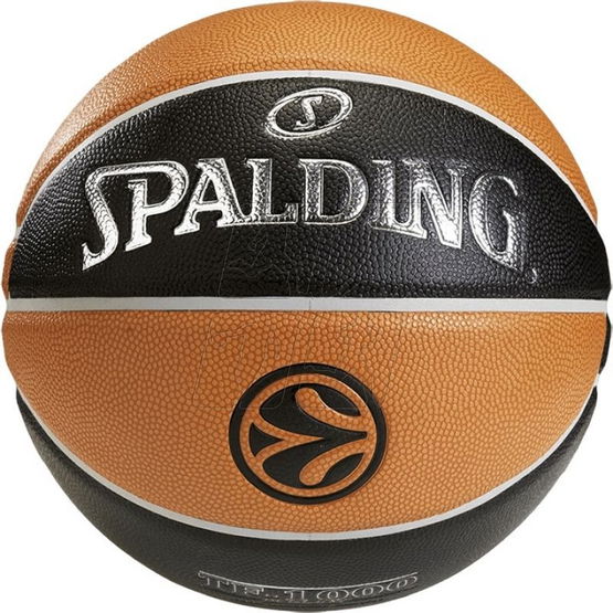 Krepšinio kamuolys SPALDING TF-1000 Euroleague rungtynėms