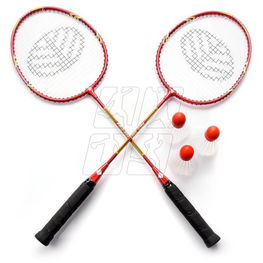 Badmintono rinkinys su 2 raketėmis ir 3 plunksnelėmis ROX 2007ST