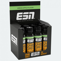 Energinis prieštreniruotinis gėrimas ESN Crank Shot, 12 x 95 ml