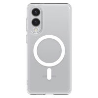 Skaidrus apsauginis dėklas su MagSafe Samsung Galaxy S25 Edge telefonui