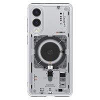 Permatomas telefono dėklas su MagSafe Samsung Galaxy S25 Edge