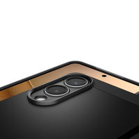 Dėklas Samsung Galaxy S25 Edge telefonui, juodas, su MagSafe