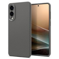 Telefono dėklas Samsung Galaxy S25 Edge, pilkas, Spigen Liquid Air