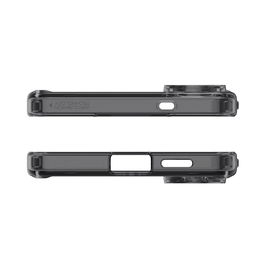 Telefono dėklas Samsung Galaxy S25 Edge, juodas, su MagSafe ir spauda