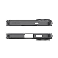 Telefono dėklas Samsung Galaxy S25 Edge, juodas, su MagSafe ir spauda