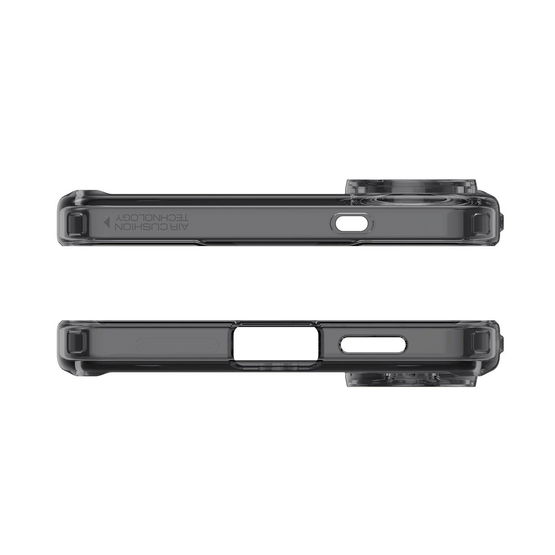 Telefono dėklas Samsung Galaxy S25 Edge, juodas, su MagSafe ir spauda
