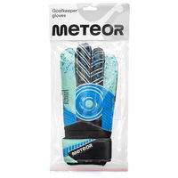 Vartininko pirštinės vaikams Meteor Defence 5 juodos