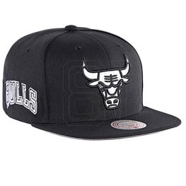 Kepurė su snapeliu Chicago Bulls gerbėjams, juoda