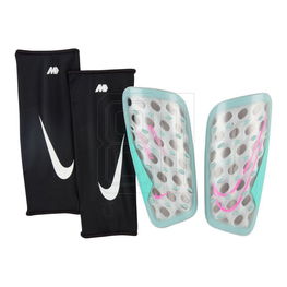Vaikiški žalios spalvos futbolo blauzdų apsaugai Nike Mercurial