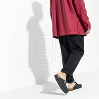 Klumpės Birkenstock Boston rudos spalvos kasdieniam avėjimui