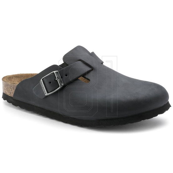 Klumpės Birkenstock Boston rudos spalvos kasdieniam avėjimui