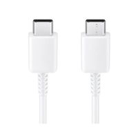 USB-C – USB-C baltas 1 m įkrovimo laidas, 5 A galia