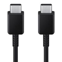USB-C – USB-C juodas 1,8 m įkrovimo laidas