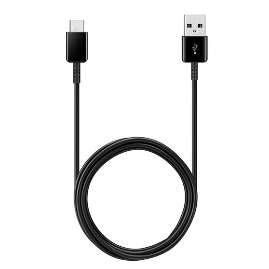 USB-C įkrovimo laidas Samsung, juodas, 1,2 m ilgio