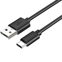 USB-C įkrovimo laidas Samsung, juodas, 1,2 m ilgio