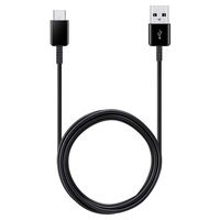 USB-A į USB-C juodas 1,5 m ilgio pakaitinis laidas
