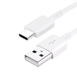 USB-A – USB-C baltas 1,5 m įkrovimo laidas