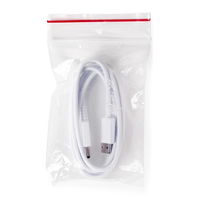 USB-A – USB-C baltas 1,5 m įkrovimo laidas