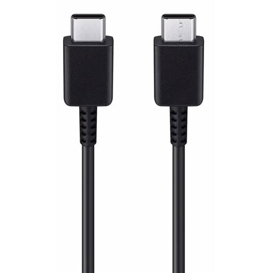 USB-C – USB-C juodas 1 m įkrovimo laidas, 3 A srovė