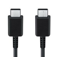 USB-C – USB-C juodas 1 m įkrovimo laidas, 5 A