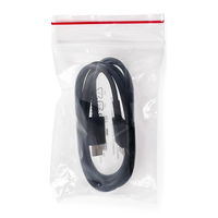 USB-C – USB-C juodas 1 m įkrovimo laidas, 5 A