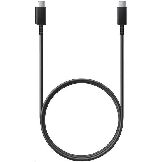 USB-C – USB-C juodas 1 m įkrovimo laidas, 5 A