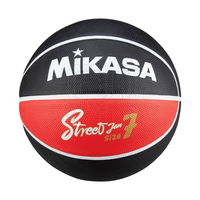 Krepšinio kamuolys Mikasa juodos ir raudonos spalvos